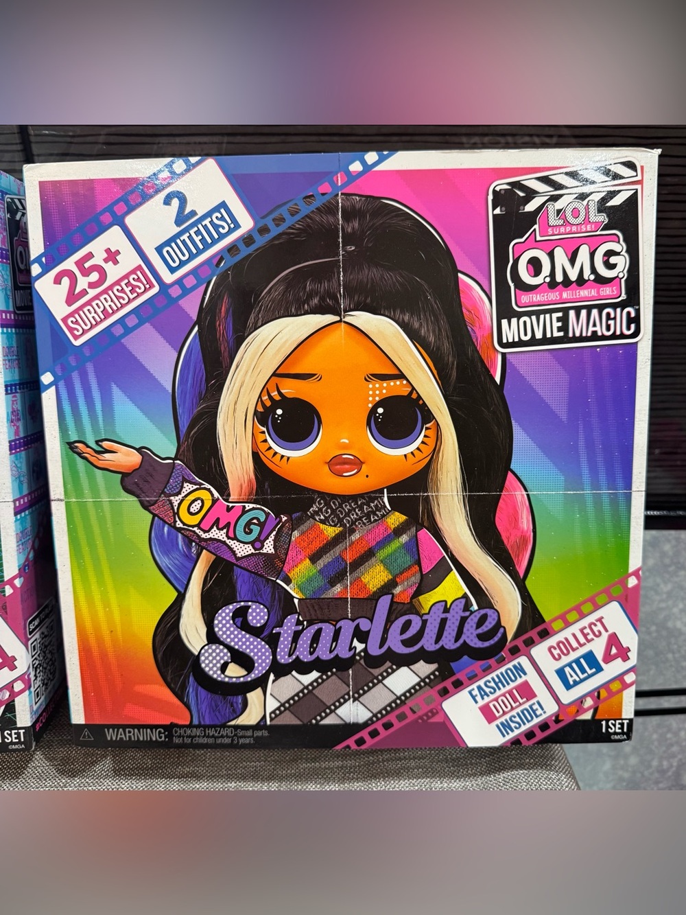 LOL Surprise OMG Movie Magic 2021 STARLETTE Fashion Doll 25 Surprises NEW VHTF